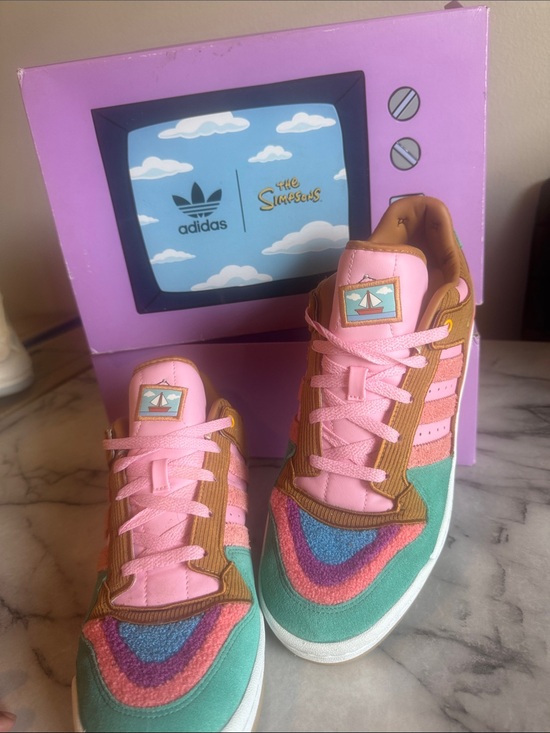 adidas Other - adidas Originals x The Simpsons Forum Low CL IE8467 Men’s Size 10.5 w/ Box